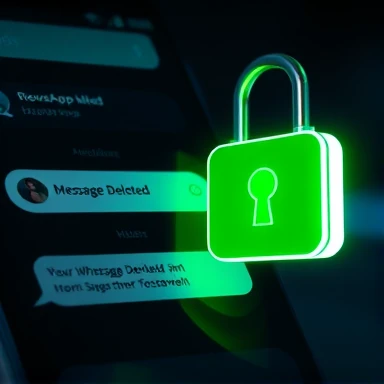 بازگرداندن پیام های حذف شده واتساپ